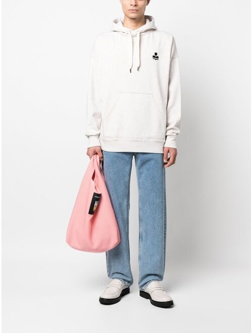 Isabel Marant Malek embroidered-logo hoodie