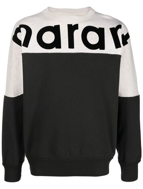 Isabel Marant logo-print crewneck sweatshirt