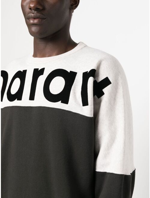 Isabel Marant logo-print crewneck sweatshirt