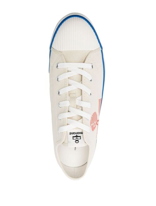 Isabel Marant Binkoo print low-top sneakers