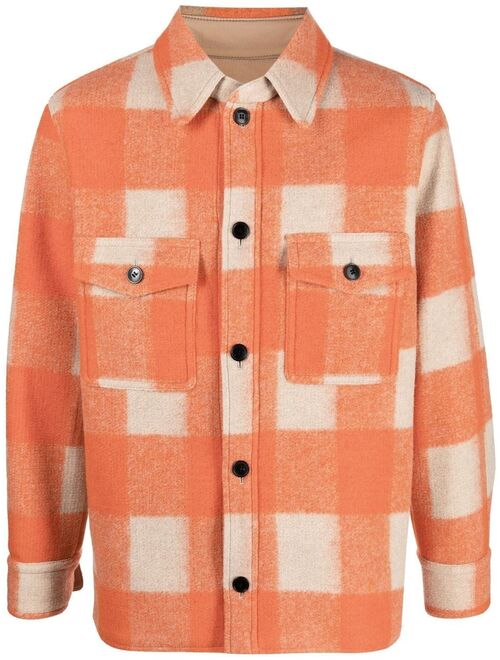 Isabel Marant button-up checked jacket