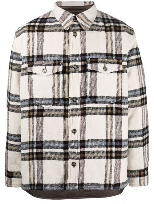 Isabel Marant check-pattern shirt jacket