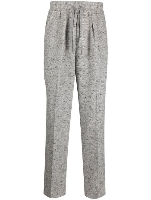 Isabel Marant drawstring-waist straight-leg trousers