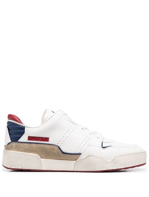 Isabel Marant colour-block leather sneakers