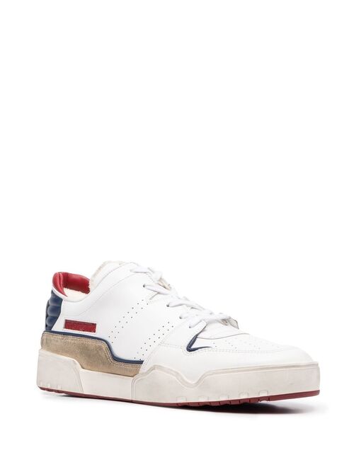 Isabel Marant colour-block leather sneakers