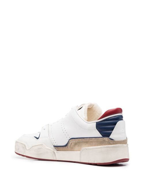 Isabel Marant colour-block leather sneakers