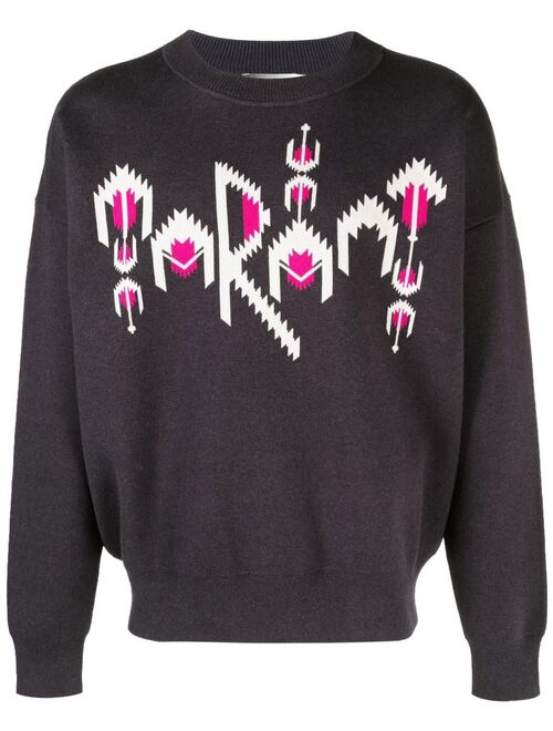 Isabel Marant logo print sweatshirt