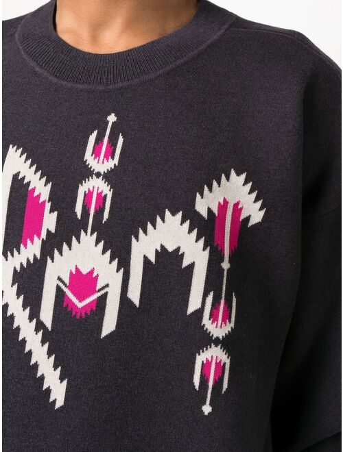 Isabel Marant logo print sweatshirt