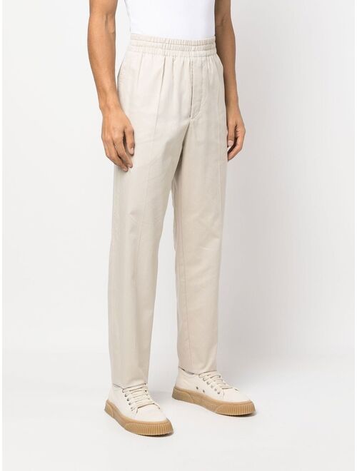 Isabel Marant straight-leg cotton trousers