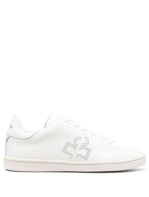 Isabel Marant Barth leather lace-up sneakers