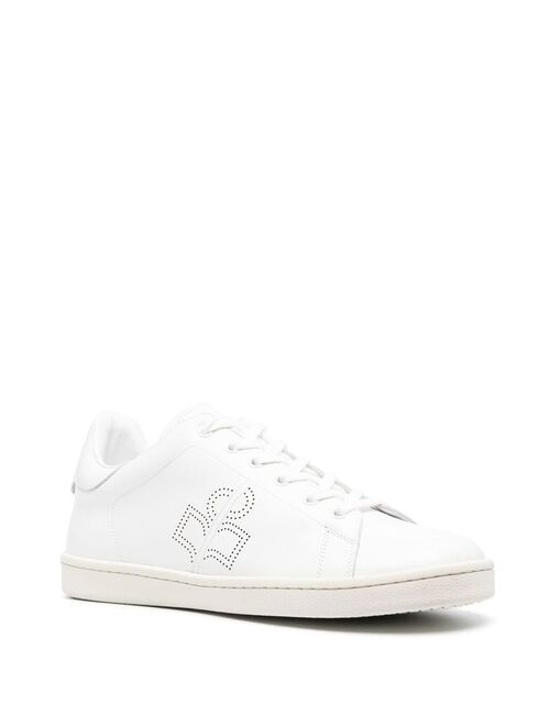 Isabel Marant Barth leather lace-up sneakers