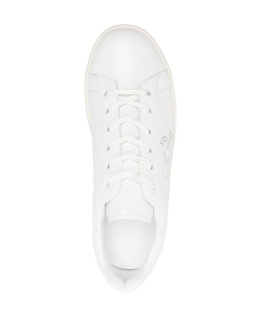 Isabel Marant Barth leather lace-up sneakers