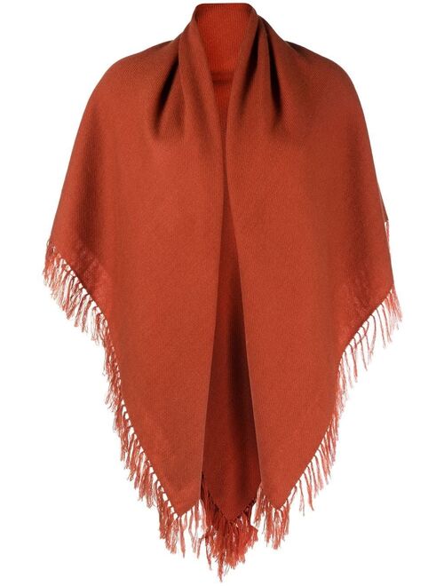 Isabel Marant Zila fringed cashmere-wool scarf