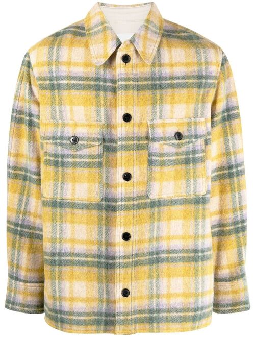 Isabel Marant checked shirt jacket