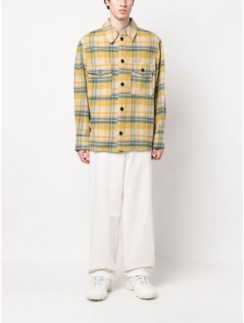 Isabel Marant checked shirt jacket