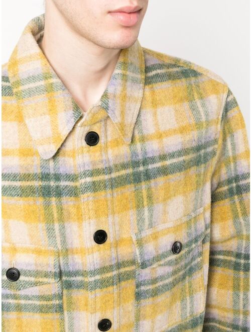 Isabel Marant checked shirt jacket