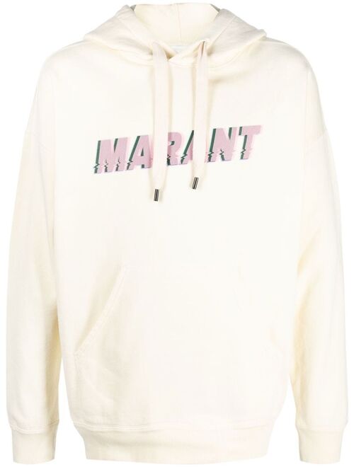 Isabel Marant logo-print drawstring hoodie