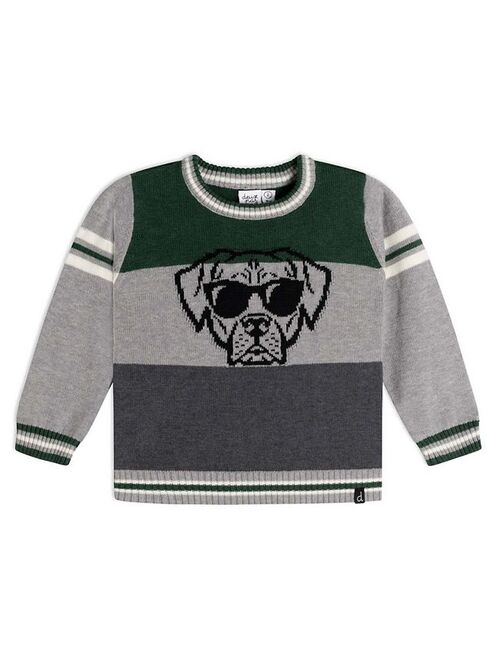 deux par deux Knit Sweater With Dog