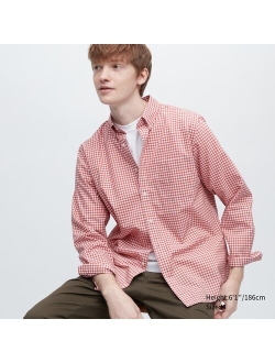 Extra Fine Cotton Broadcloth Long-Sleeve Shirt