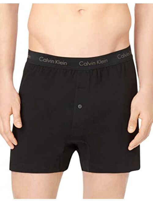 Calvin Klein Men's Cotton Multi-Pack Knit Boxers