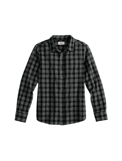 Boys 8-20 Sonoma Goods For Life Plaid Button-Up Shirt in Regular & Husky