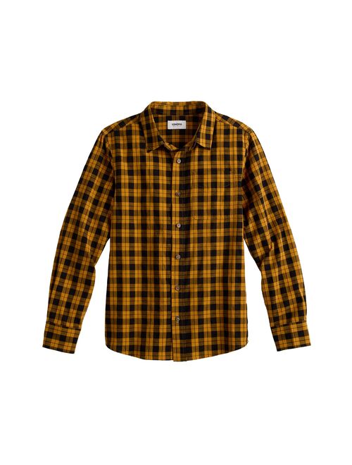 Boys 8-20 Sonoma Goods For Life Plaid Button-Up Shirt in Regular & Husky