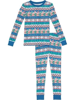 Organic Cotton Fitted Pajamas (Little Kids)