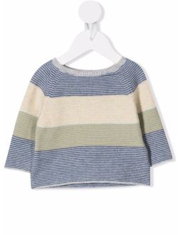 Knot Cucumber tricot-knit jumper