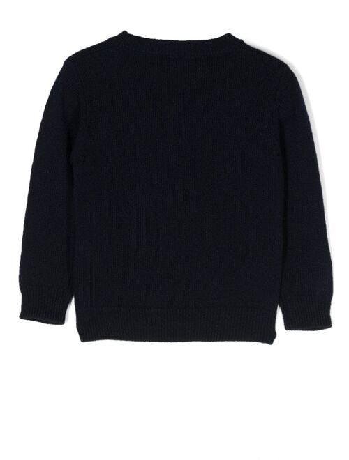 Il Gufo Robin Tricot-Knit sweater