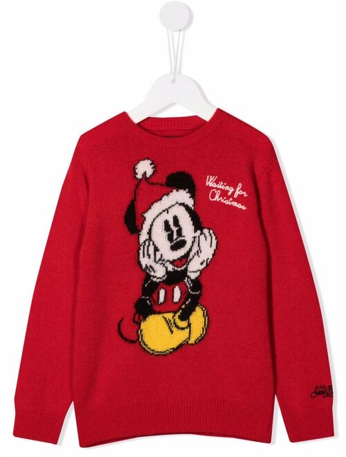 MC2 Saint Barth Kids cartoon-intarsia knit jumper