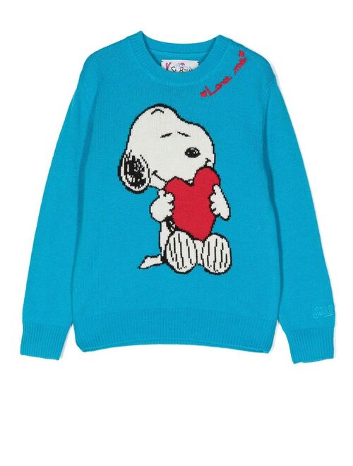 MC2 Saint Barth Kids Snoopy knitted jumper