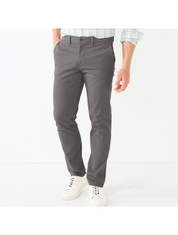 Straight-Fit Stretch Chino Pants