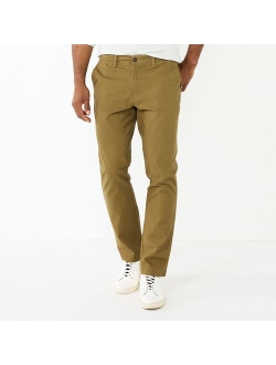 Straight-Fit Stretch Chino Pants