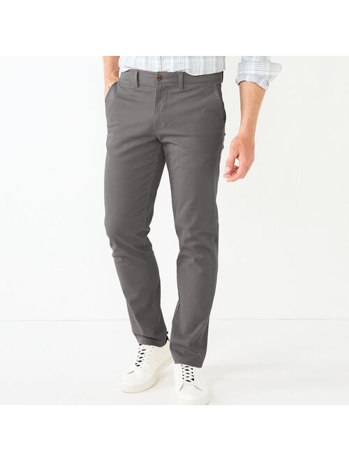 Men's Sonoma Goods For Life Straight-Fit Stretch Chino Pants