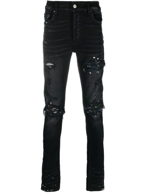 AMIRI MX1 ripped skinny jeans