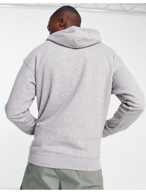 Jack & Jones Originals oversized hoodie in gray heather