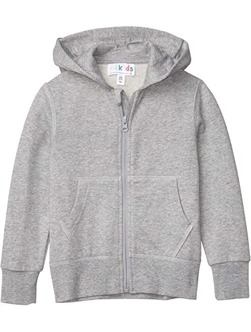 #4kids Essential Zip Front Hoodie (Little Kids/Big Kids)