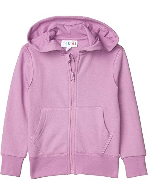 #4kids Essential Zip Front Hoodie (Little Kids/Big Kids)