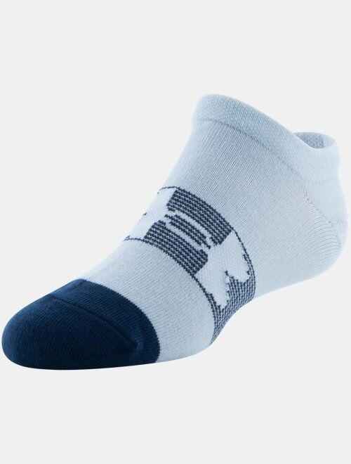 Under Armour Boys' UA Essential Lite No-Show Socks 6-Pack