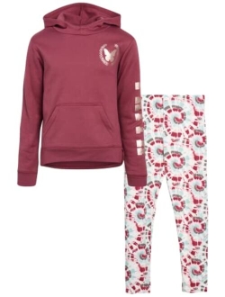 Instagirl Girls' Legging Set - 2 Piece Fleece Hoodie and Leggings