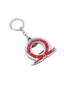 SONGCHANGJEWELRY Game God Of War Ragnarok Keychains - Christmas Gifts for Men Teens Fan