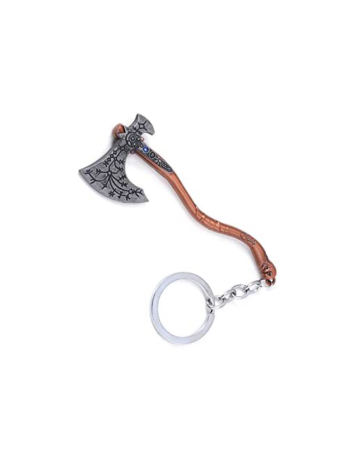 SONGCHANGJEWELRY Game God Of War Ragnarok Keychains - Christmas Gifts for Men Teens Fan