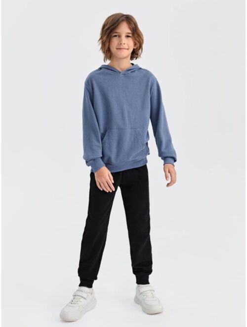 SHEIN Boys Drawstring Waist Sweatpants