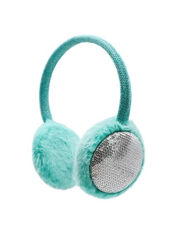 Ztl Kids Knit Earmuffs Winter Outdoor Plush Ear Warmers for Boys Girls 4-16 Years