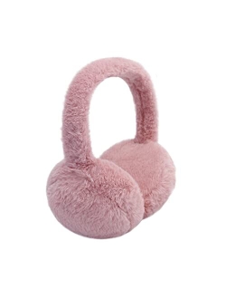 NASULAR Kids Winter Earmuffs Baby Warm Ear Muff Girls Cute Furry Ear Warmers Boys Foldable Ear Covers for Cold Weather