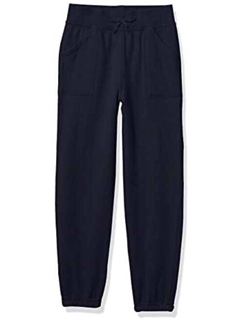 Nautica Girls' Sensory-Friendly Soft Fleece Sweatpants