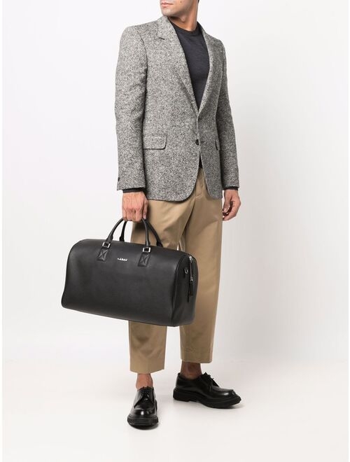 Baldinini grained leather holdall