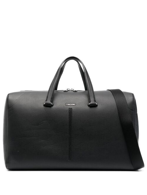 Calvin Klein logo-plaque holdall