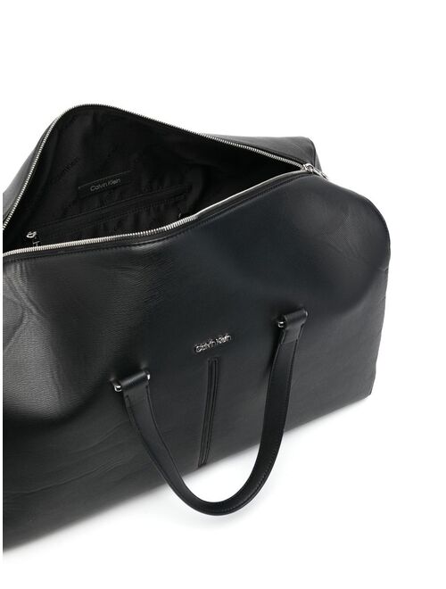 Calvin Klein logo-plaque holdall