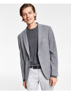 Mens Slim-Fit Wool Textured Sport Coat